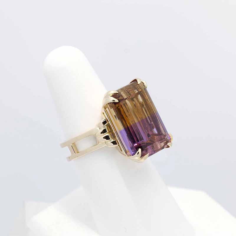 Ametrine Ring