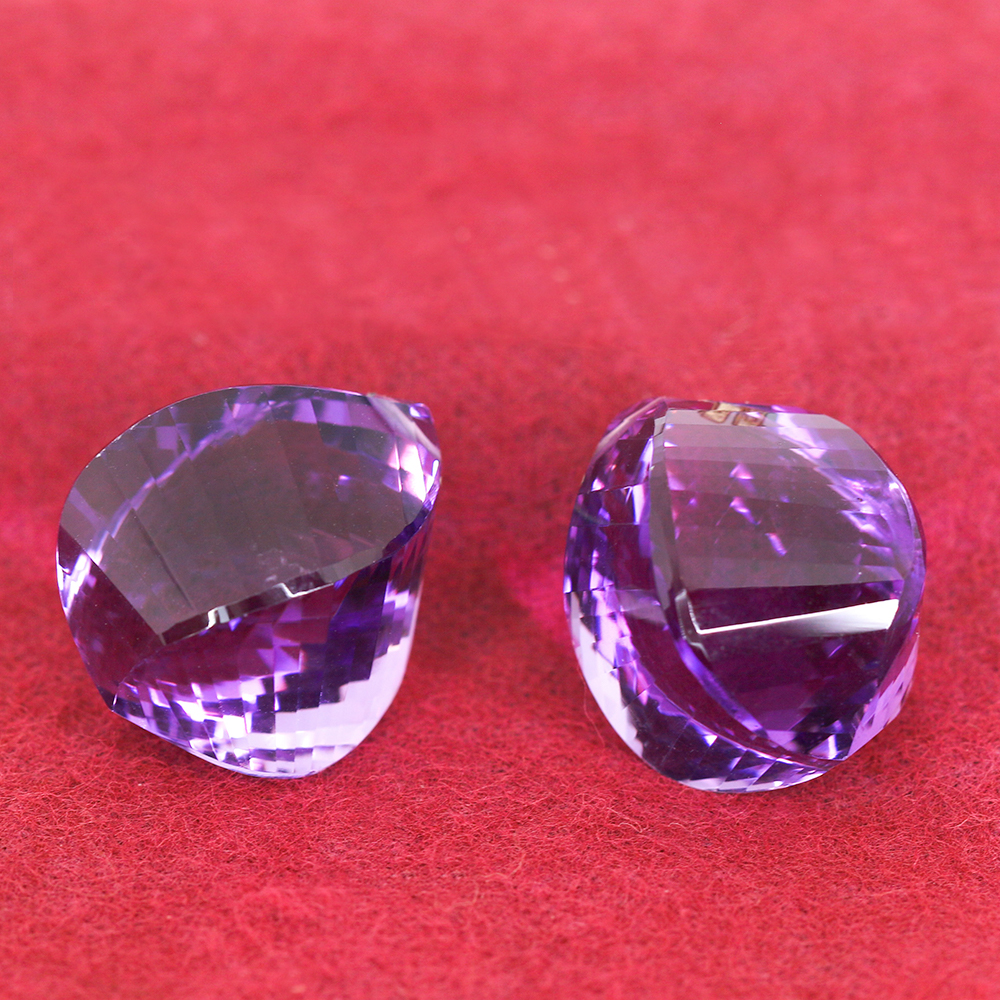 Amethyst Gemstone Fancy Cut